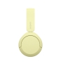 Sony WHCH520Y.CE7 auricular y casco Auriculares Inalámbrico Diadema Llamadas/Música USB Tipo C Bluetooth Amarillo