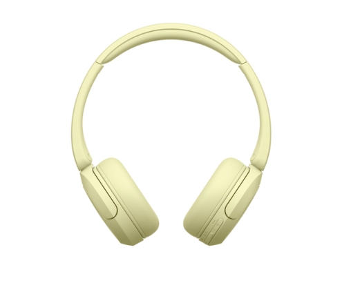 Sony WHCH520Y.CE7 auricular y casco Auriculares Inalámbrico Diadema Llamadas/Música USB Tipo C Bluetooth Amarillo