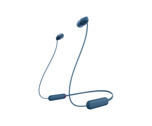 Sony WI-C100 Auriculares Inalámbrico Dentro de oÍ­do Llamadas/Música Bluetooth Azul