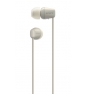 Sony WI-C100 Auriculares Inalámbrico Dentro de oÍ­do Llamadas/Música Bluetooth Beige