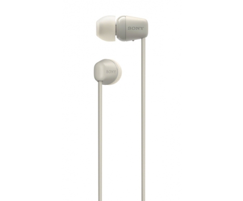 Sony WI-C100 Auriculares Inalámbrico Dentro de oÍ­do Llamadas/Música Bluetooth Beige