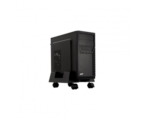 SOPORTE CPU IGGUAL AJUSTABLE CON RUEDAS NEGRO IGG316115