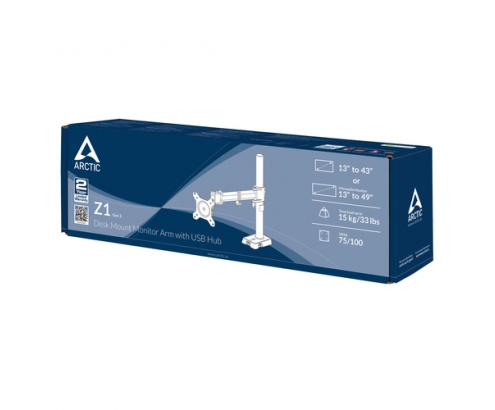 SOPORTE MONITOR ARCTIC MESA BRAZO 49P AEMNT00052A