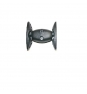 SOPORTE PARED ALTAVOCES OMB NEW FLEX ORIENTABLE PLATA NEW FLEX