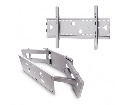 SOPORTE PARED OMB FIXPLASMA 400 PANTALLA 24P - 65P + EXTENSIÍ“N BRAZO 3 ARTICULACIONES PLATA SOP-2000+REACH