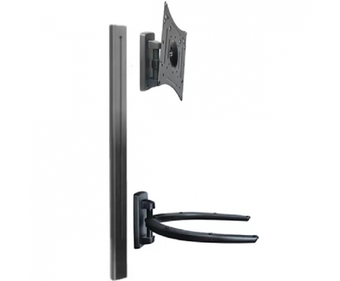 SOPORTE PARED ORIENTABLE PANTALLA 10P - 50P NEGRO LUNAR-GENIO