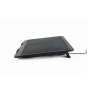Soporte refrigerante gembird para portatiles 15p negro NBS-1F15-04