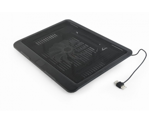 Soporte refrigerante gembird para portatiles 15p negro NBS-1F15-04