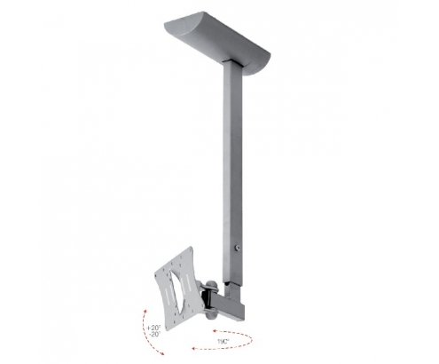 SOPORTE TECHO OMB HISOLUTION ORIENTABLE 10P - 32P PLATA HISOLUTION