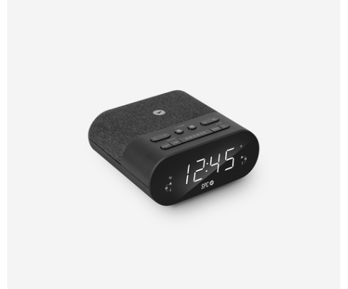 SPC Frodi QI Reloj despertador digital Negro