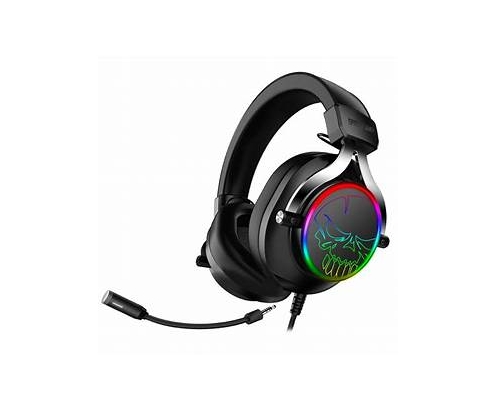 Spirit of gamer Auriculares gaming diadema jack 3.5 usb 2.0 gris oscuro