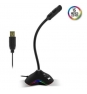 SPIRIT OF GAMER EKO300 MICRÍ“FONO + FILTRO REDUCTOR RUIDO LED RGB 15 MODOS BASE ANTIDESLIZANTE NEGRO MIC-EKO300