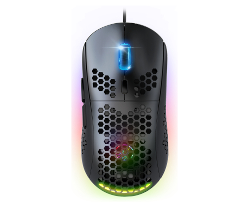 Spirit of Gamer PRO-M4 DARK ratón Juego mano derecha USB tipo A Óptico 12800 DPI