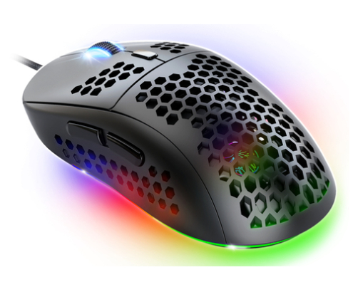 Spirit of Gamer PRO-M4 DARK ratón Juego mano derecha USB tipo A Óptico 12800 DPI