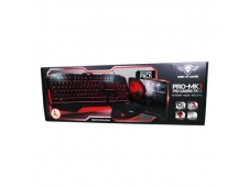 SPIRIT OF GAMER PRO-MK3 PACK TECLADO RETROILUMINACION LED USB + RATON ...