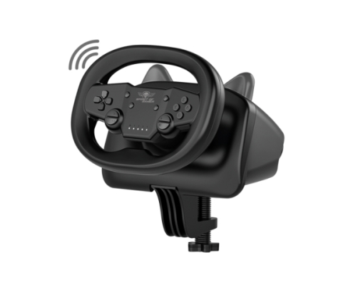 Spirit of Gamer RACE WHEEL PRO AIR Negro Bluetooth/USB Volante Android, Nintendo Switch, PC, PlayStation 4, PlayStation 5, iOS