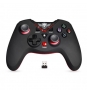 SPIRIT OF GAMER XGP GAMEPAD INALAMBRICO 2.4GHZ VIBRACION RECEPTOR NANO PC PS3 NEGRO ROJO SOG-RFXGP