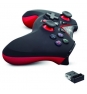 SPIRIT OF GAMER XGP GAMEPAD INALAMBRICO 2.4GHZ VIBRACION RECEPTOR NANO PC PS3 NEGRO ROJO SOG-RFXGP