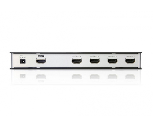 SPLITTER ATEN HDMI 4 PUERTOS TRUE 4K AT 60HZ NEGRO VS184B-AT-G