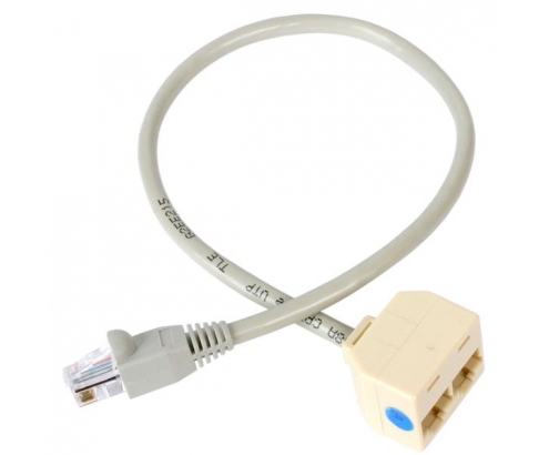 SPLITTER RJ45 MACHO A 2 RJ45 HEMBRA STARTECH RJ45SPLITTER