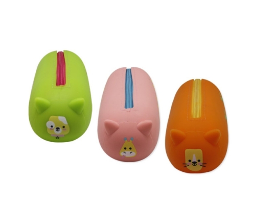 SQUEEZY PORTATODO SILICONA ANIMALS BISMARK 330124