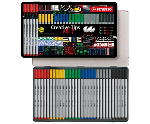 STABILO ARTY Estuche 30 uds. en 6 colores