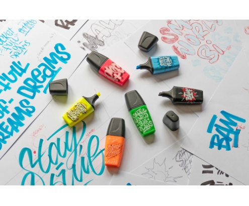 STABILO BOSS MINI by Snooze One marcador 3 pieza(s) Punta de cincel Azul, Verde, Amarillo