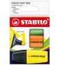 STABILO BOSS Mini marcador 3 pieza(s) Punta de cincel Verde, Naranja, Amarillo