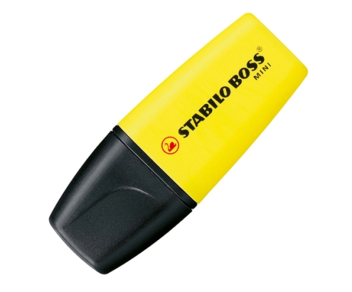 STABILO BOSS Mini marcador 3 pieza(s) Punta de cincel Verde, Naranja, Amarillo