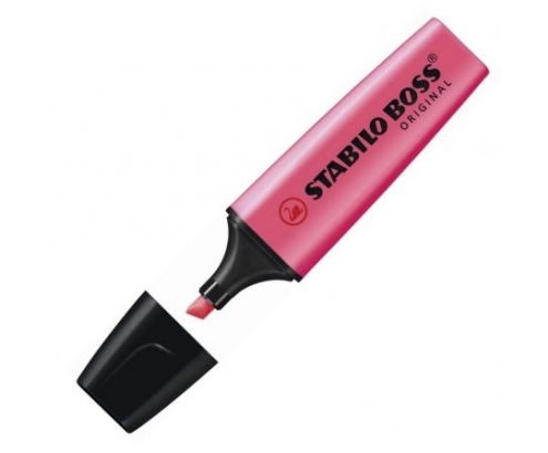 STABILO BOSS ORIGINAL MARCADOR FLUORESCENTE PUNTA BISELADA ROSA 70/56