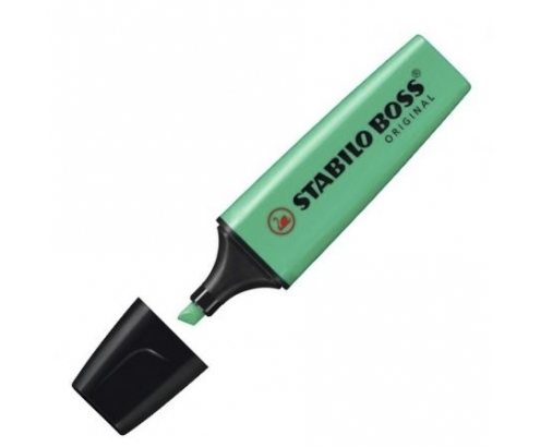 STABILO BOSS ORIGINAL MARCADOR FLUORESCENTE PUNTA BISELADA TURQUESA 70/51