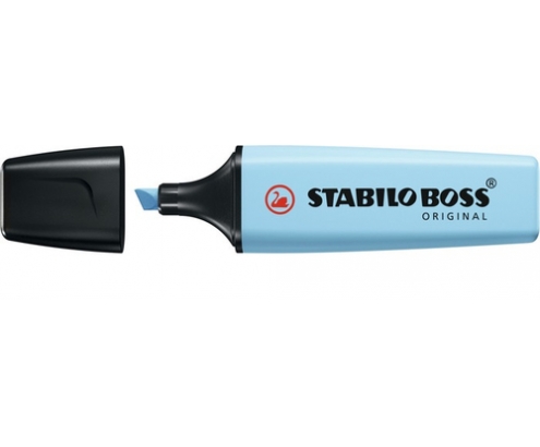STABILO Boss Original Pastel marcador 1 pieza(s) Punta de cincel Azul