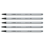 STABILO Creative Tips rotulador Negro, Gris claro 10 pieza(s)