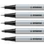 STABILO Creative Tips rotulador Negro, Gris claro 10 pieza(s)