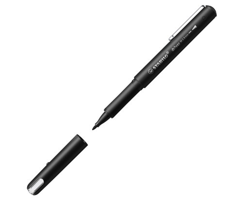 STABILO dr!ver rotulador de punta fina Medio Negro 1 pieza(s)
