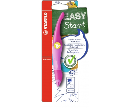 Stabilo EASY original Boligrafo cilindrico rosa