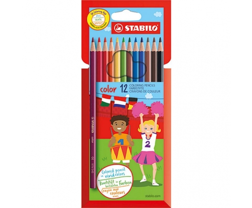 Stabilo lapices de color Multicolor 12 piezas