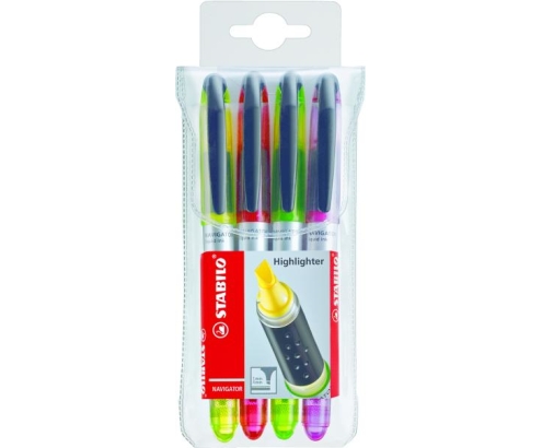 STABILO Navigator marcador 4 pieza(s) Multi