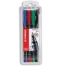 Stabilo OHPen 4 Rotuladores permanente universal punta redonda multicolor 