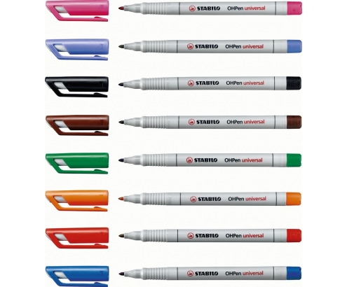 STABILO OHPen universal marcador 10 pieza(s) Azul