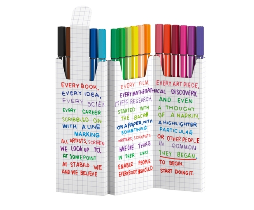 STABILO Pen 68 rotulador Medio Multicolor 18 pieza(s)