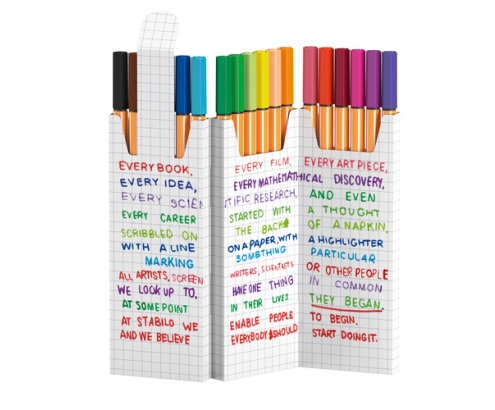 STABILO point 88 rotulador Fino Multicolor 18 pieza(s)