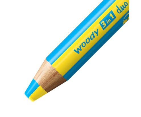 STABILO woody 3 in 1 duo Multicolor 10 pieza(s)