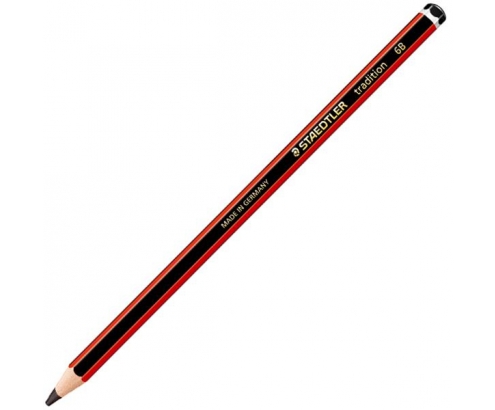 Staedtler 110-6B lápiz de grafito 12 pieza(s)