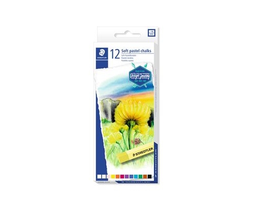 Staedtler 2430 Pintura al pastel Suave Multicolor 12 pieza(s)