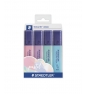 Staedtler 364 C marcador 4 pieza(s) Azul claro, Menta, Rosa, Violeta