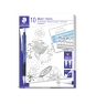 Staedtler Mars micro 775 lápiz mecánico 0,7 mm B 10 pieza(s)