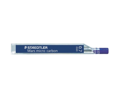 Staedtler Mars micro carbon 250 0.7mm mina de repuesto 2B