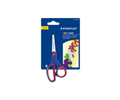 Staedtler Noris Club 965 Tijeras de manualidades Azul, Rojo