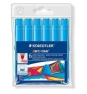 Staedtler Noris Club marcador 6 pieza(s) Azul